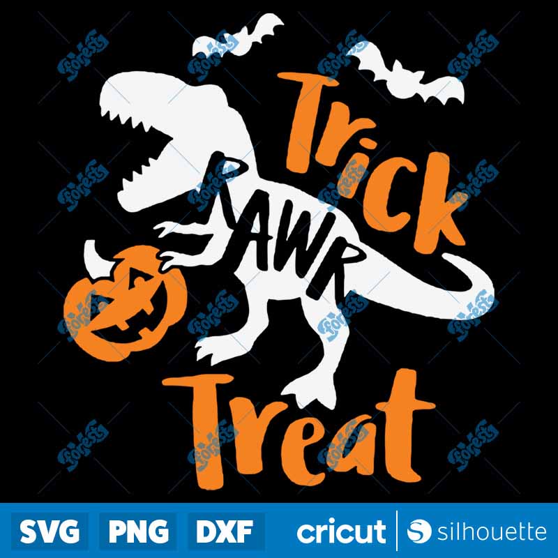 Trick Rawr Treat SVG