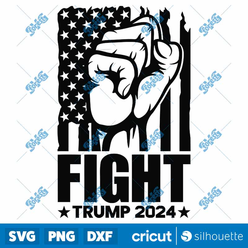 Trump Fight SVG