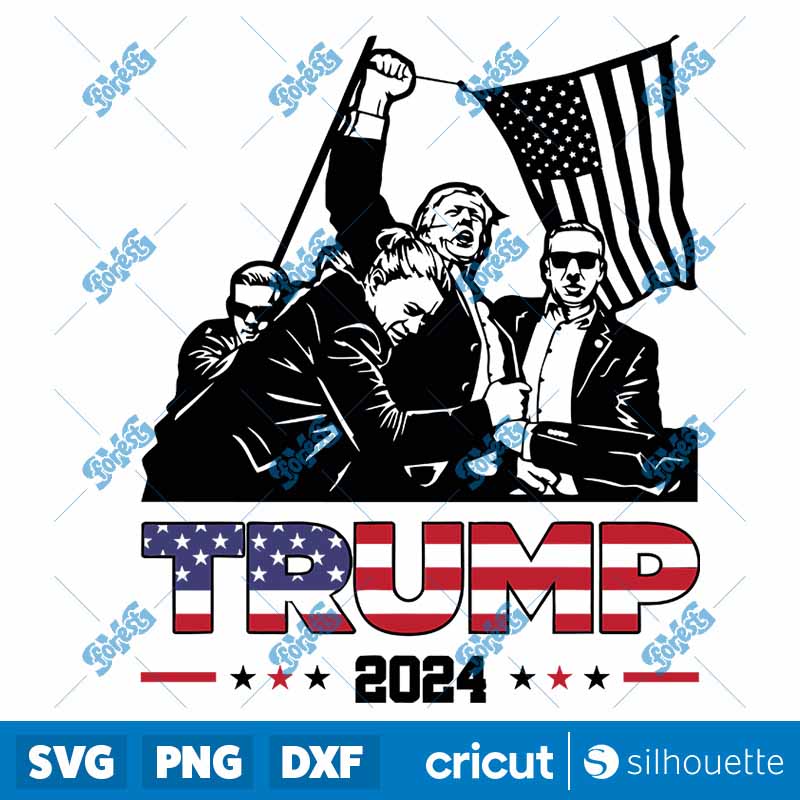 Trump Rally 2024 SVG-PNG