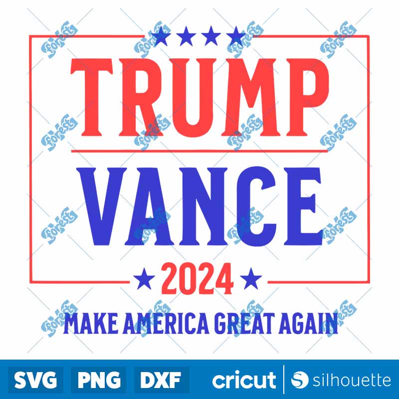 Trump Vance 2024 Election Make
American Great Again SVG