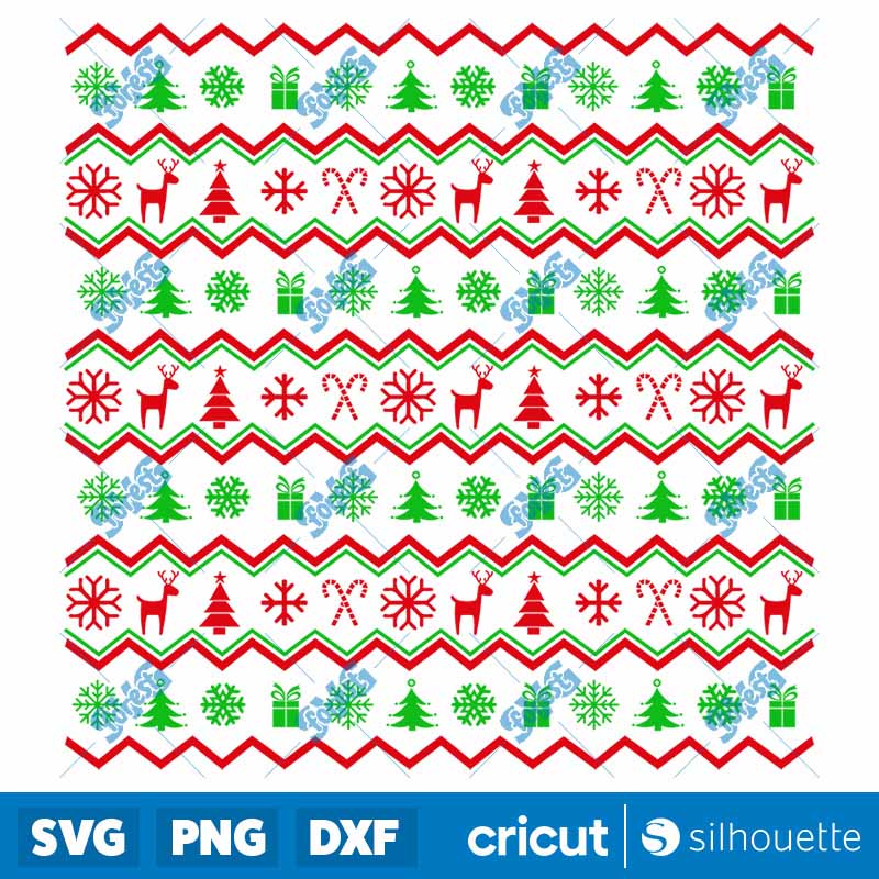 Ugly Christmas Sweater SVG