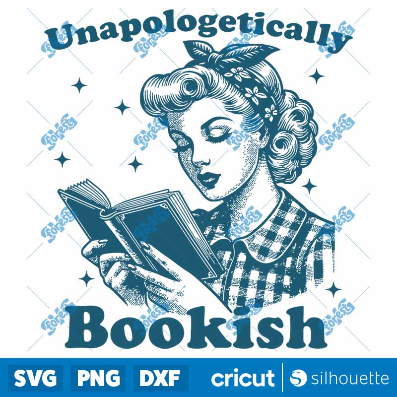 Unapologetically Bookish SVG