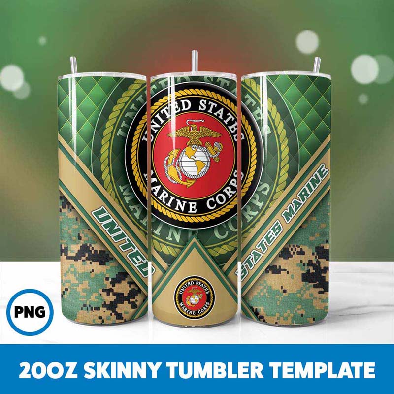 United States Marine Tumbler
  Wrap