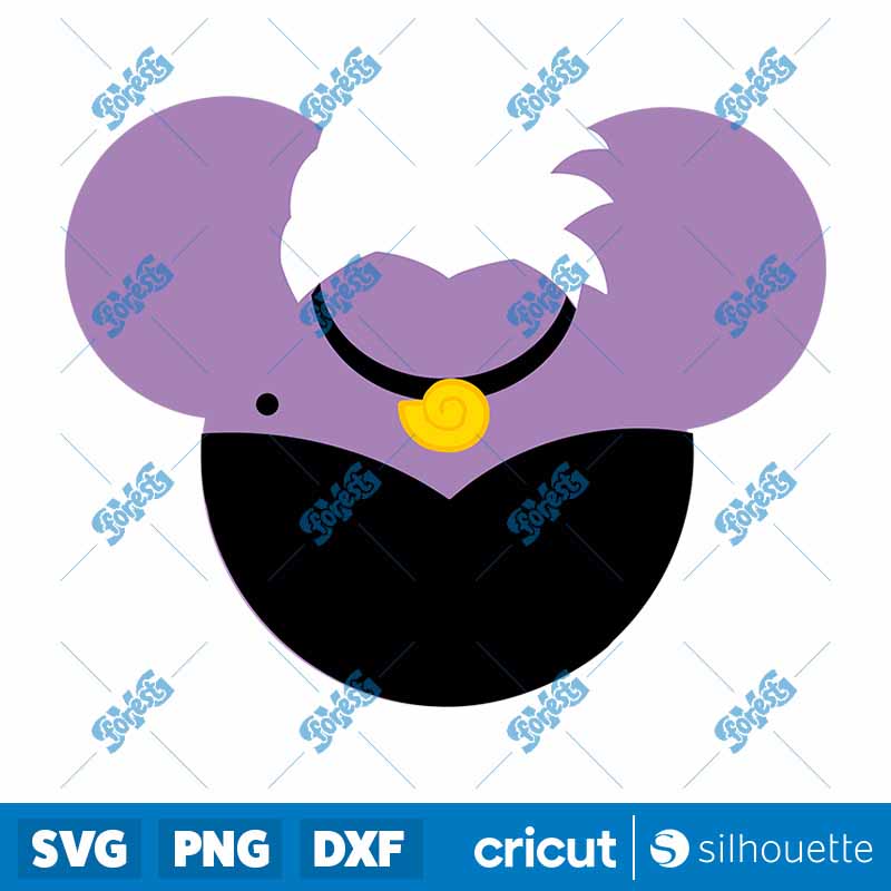 Ursula Mouse Head SVG