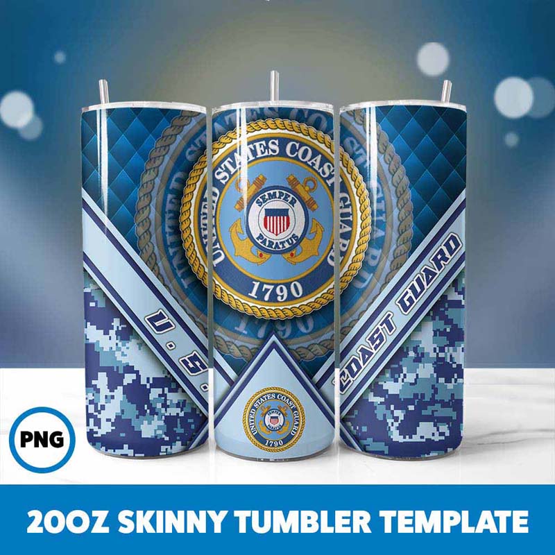 US Coast Guard Tumbler Wrap