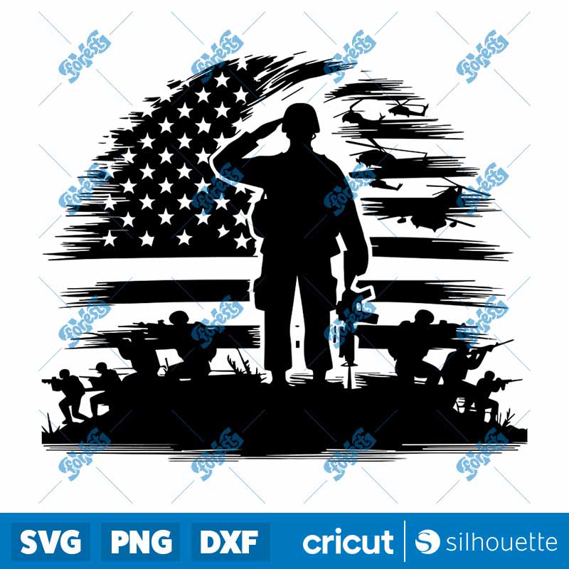 Us Soldier SVG