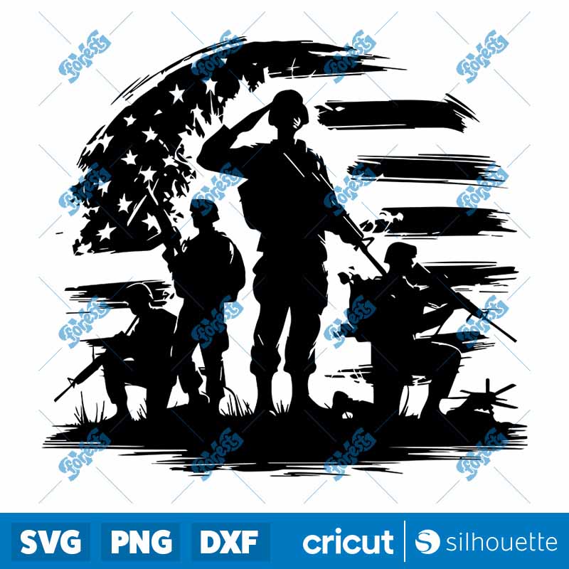 Us Soldier SVG