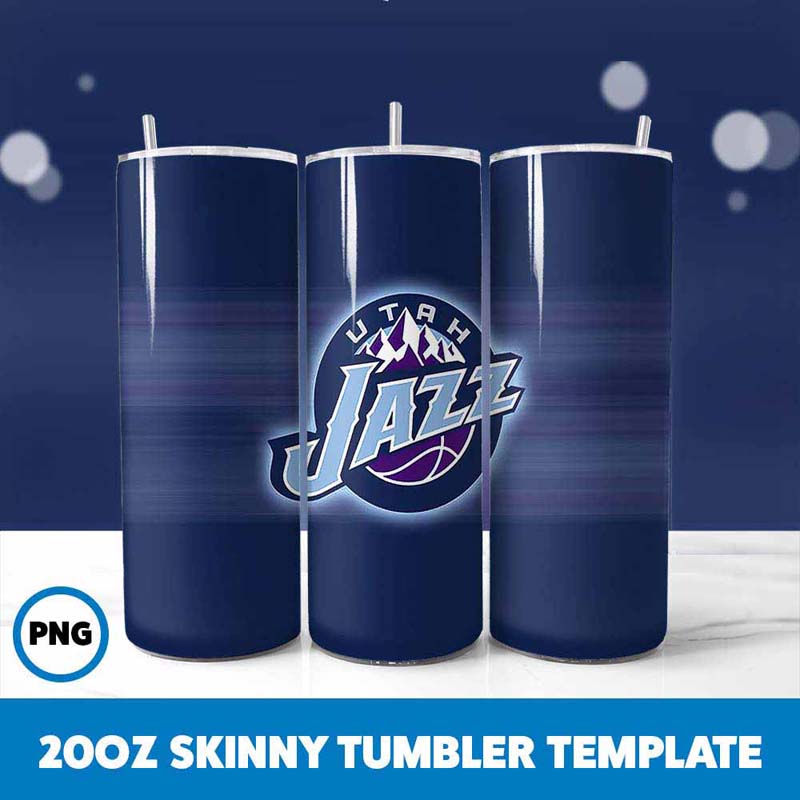 Utah Jazz 20oz Tumbler Wrap