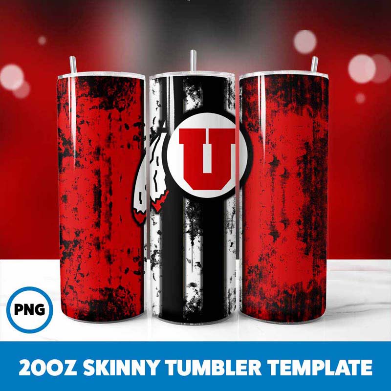 Utah Utes Tumbler Wrap