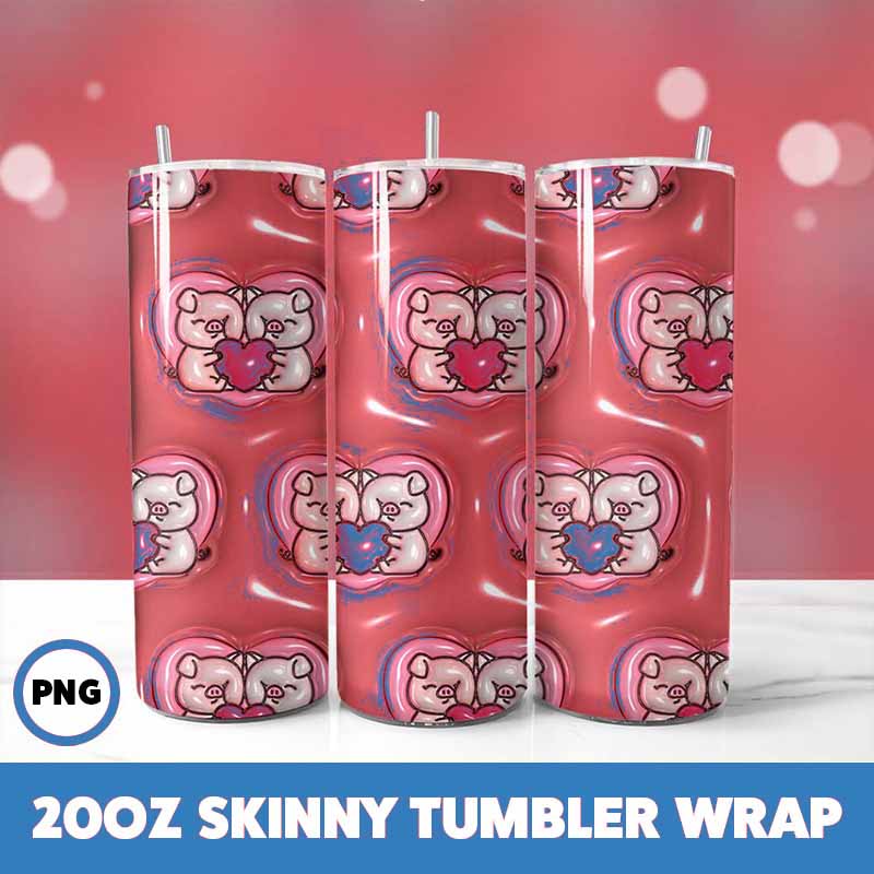 Valentine Tumbler Wrap