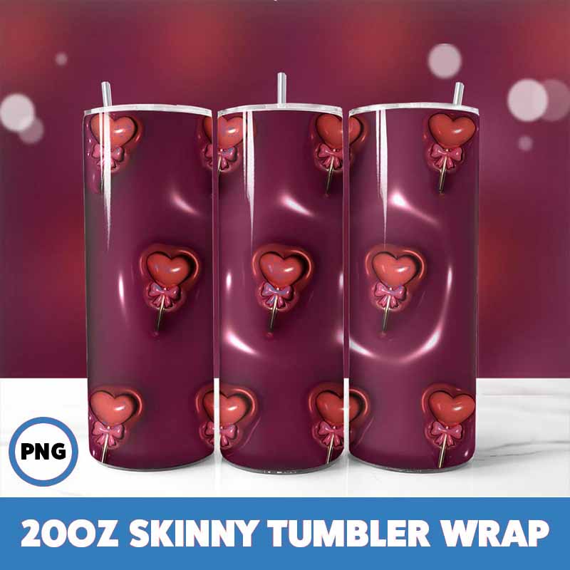 Valentine Tumbler Wrap