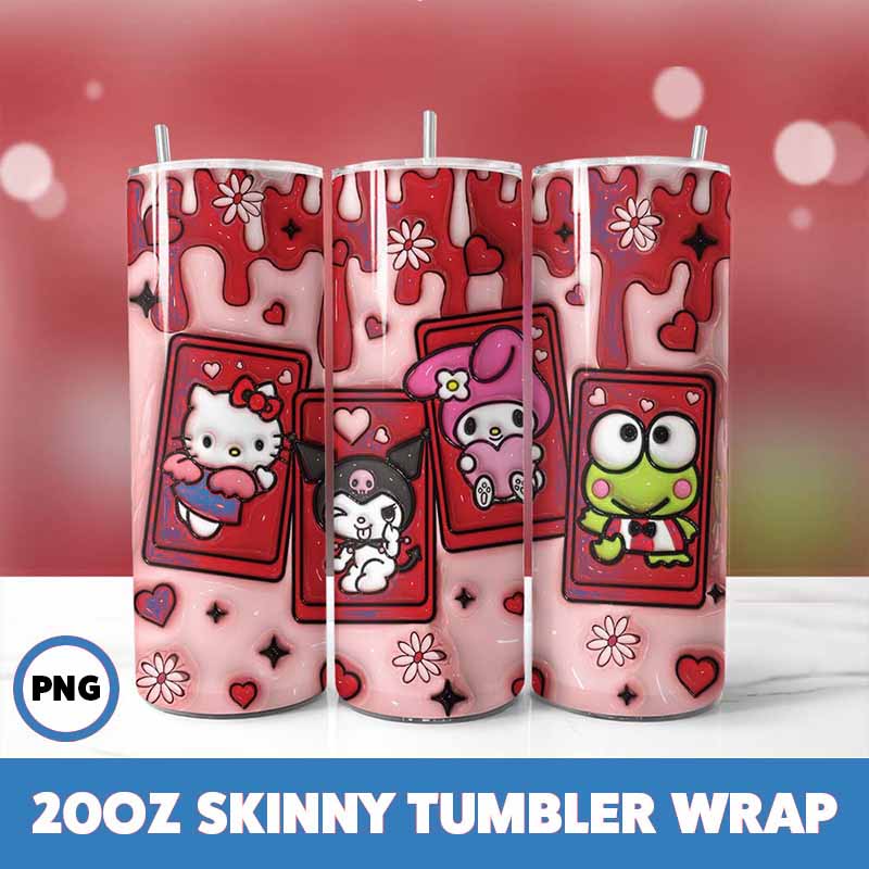 Valentine Tumbler Wrap