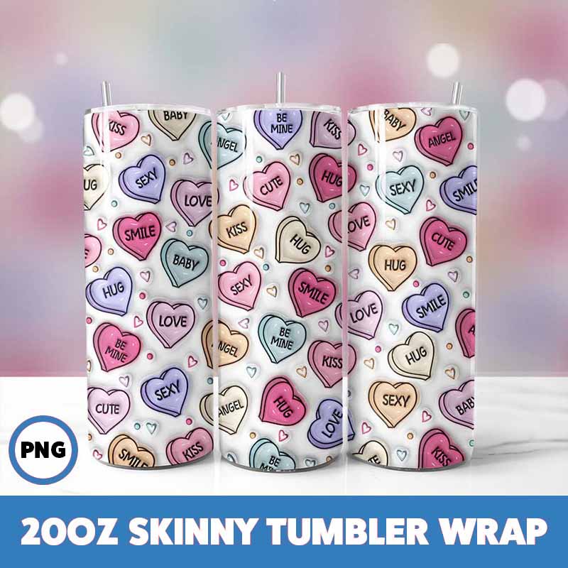 Valentine Tumbler Wrap