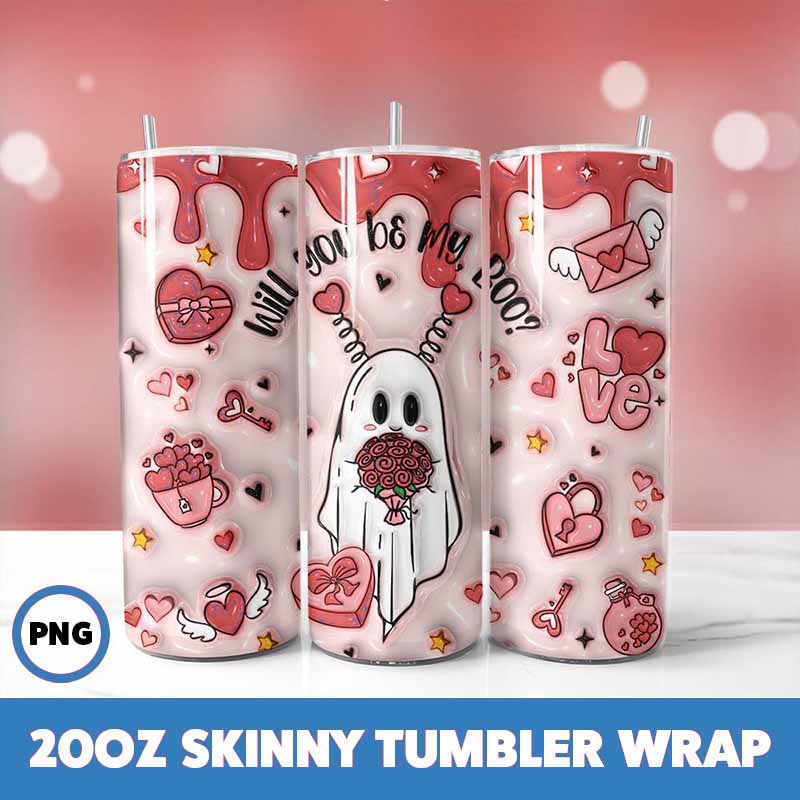 Valentine Tumbler Wrap