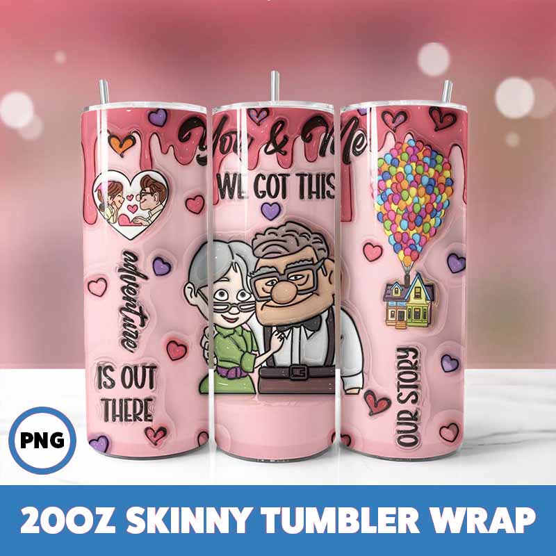 Valentine Tumbler Wrap