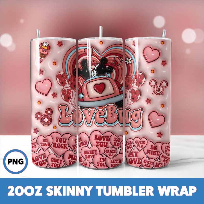 Valentine Tumbler Wrap