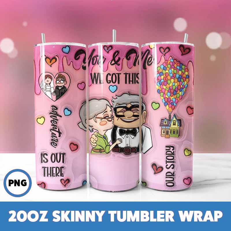 Valentine Tumbler Wrap