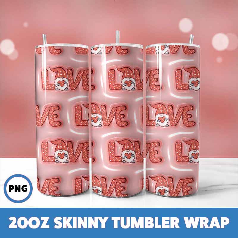 Valentine Tumbler Wrap