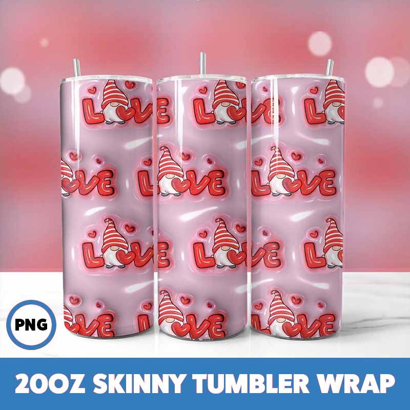 Valentine Tumbler Wrap