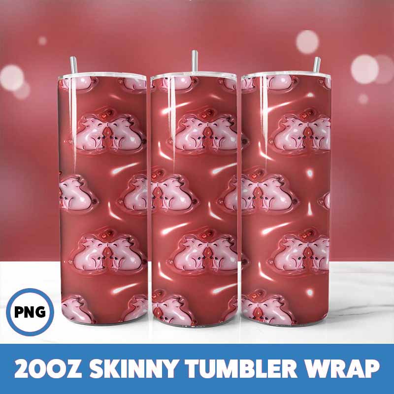 Valentine Tumbler Wrap