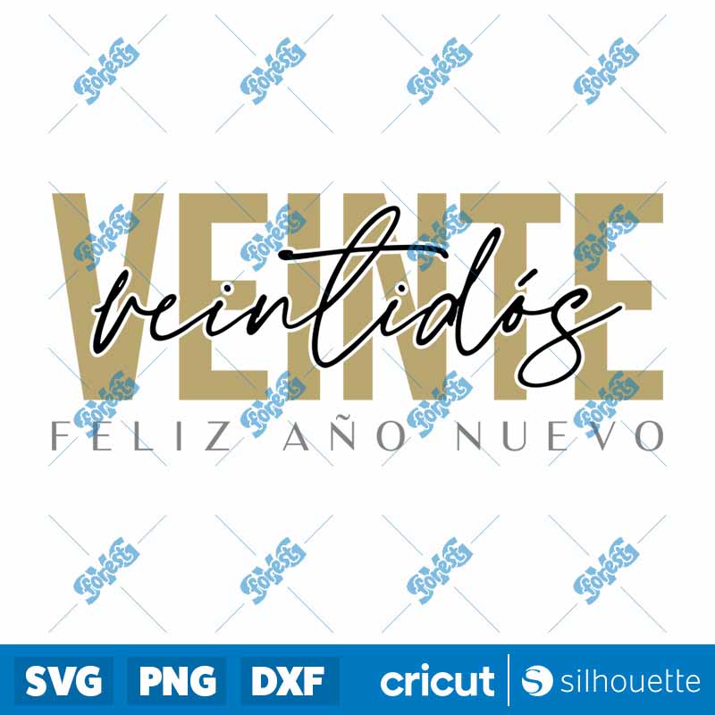 Veinte Veintidos Feliz A?o
  Nuevo SVG