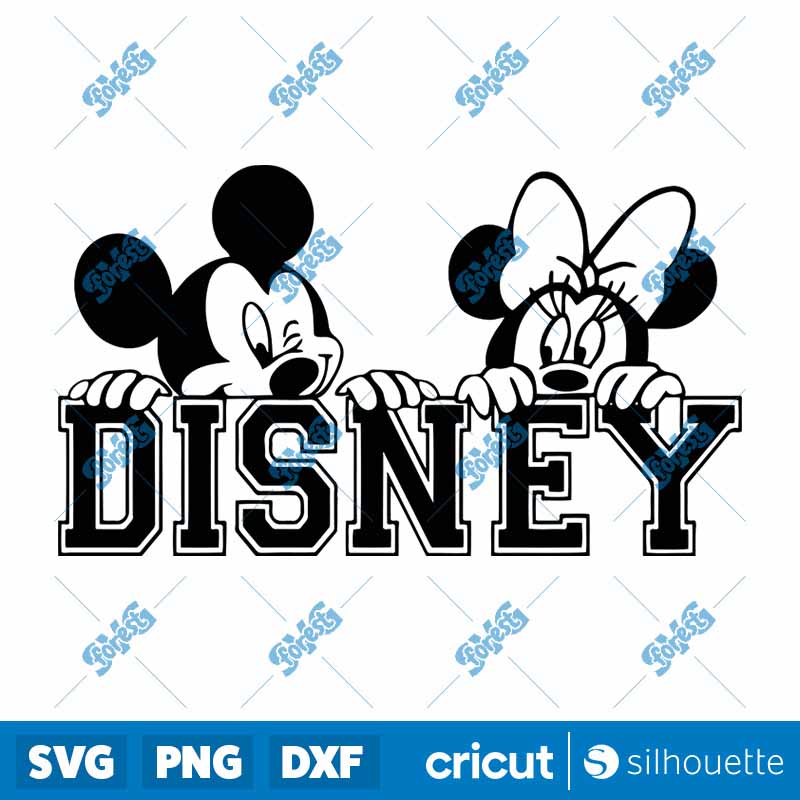 Vintage Disney Mickey Minnie
Mouse Couple SVG