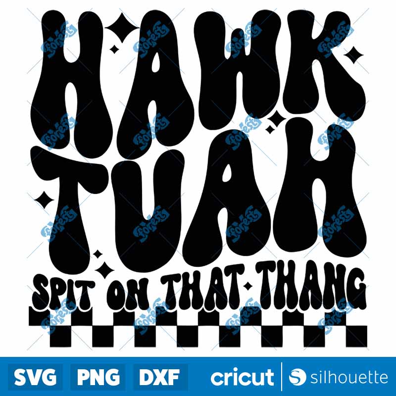 Vintage Hawk Tuah Spit On That
  Thang SVG