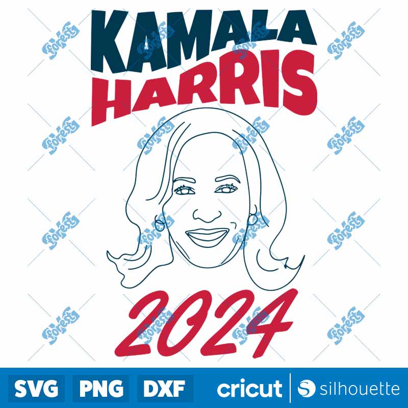 Vintage Kamala Harris 2024
Presidential Election SVG