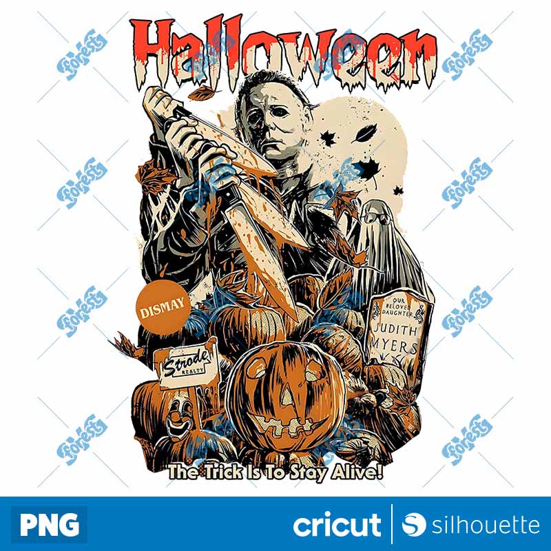 Vintage Michael Myers
  Halloween PNG