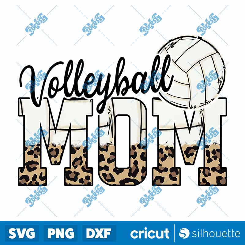 Volley Ball Mom PNG