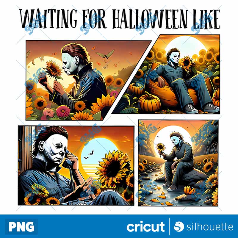 Waiting For Halloween Like
  Killer Characters PNG