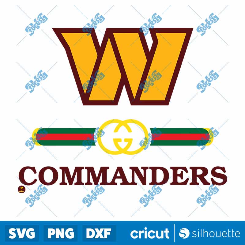 Washington Commanders Gucci
  Fashion Logo PNG