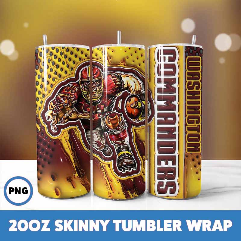 Washington Commanders NFL
  Tumbler Wrap