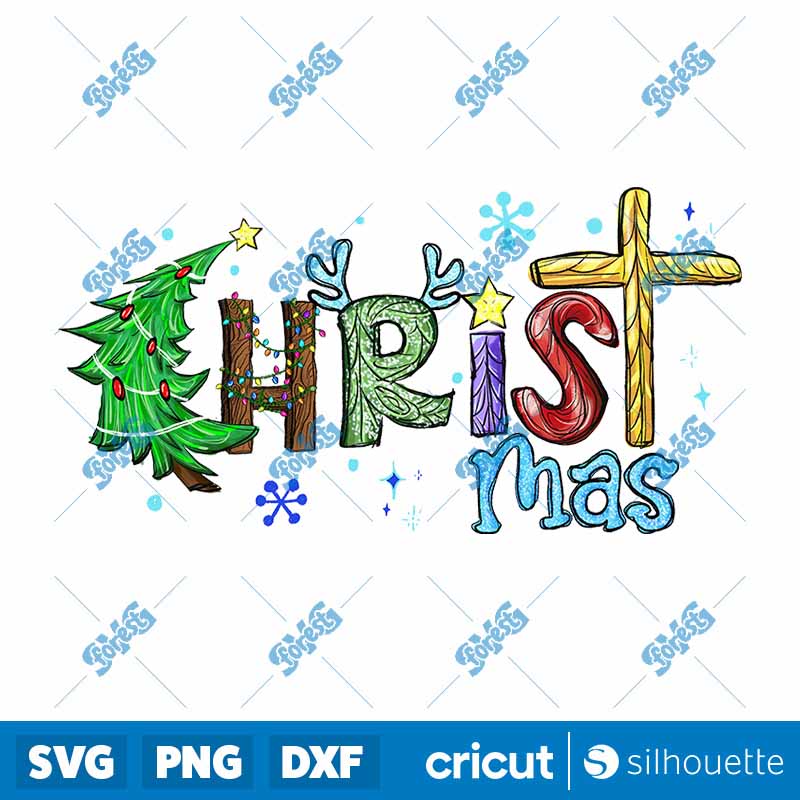 Watercolor Christ Christmas
  PNG