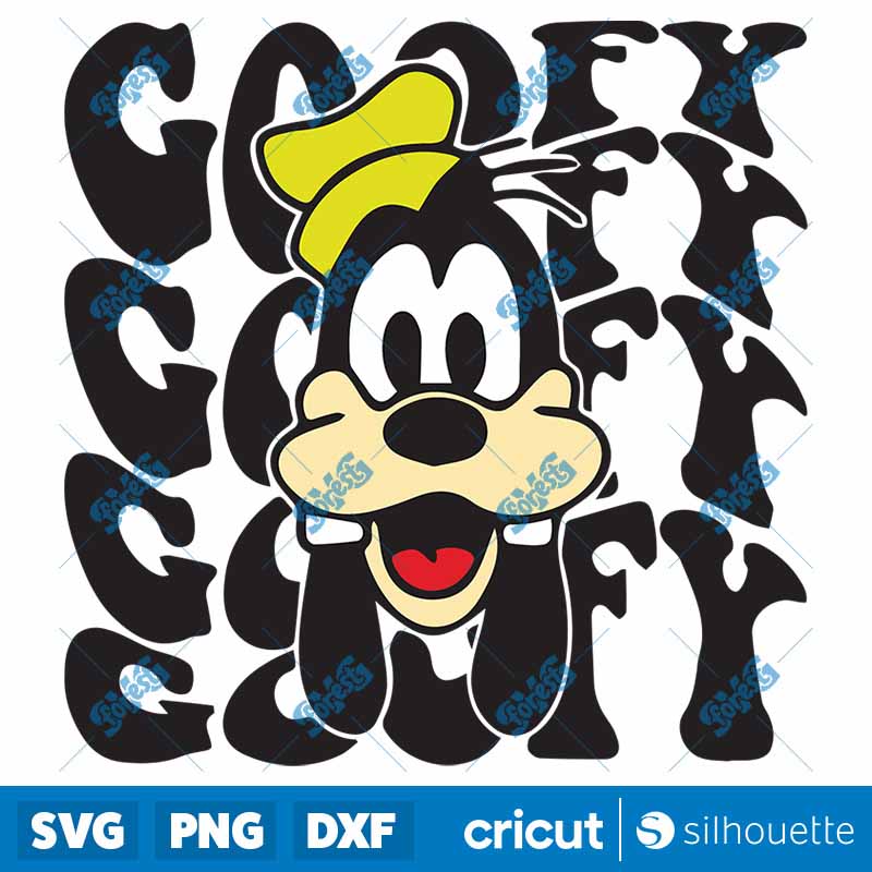 Wavy Goofy SVG-PNG