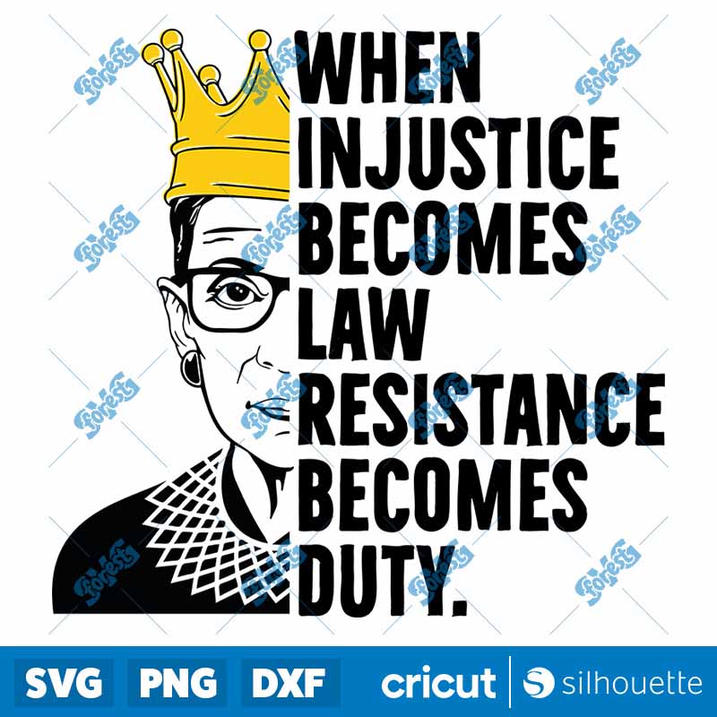 When Injustice Becomes Law
Resistance Becomes Duty SVG