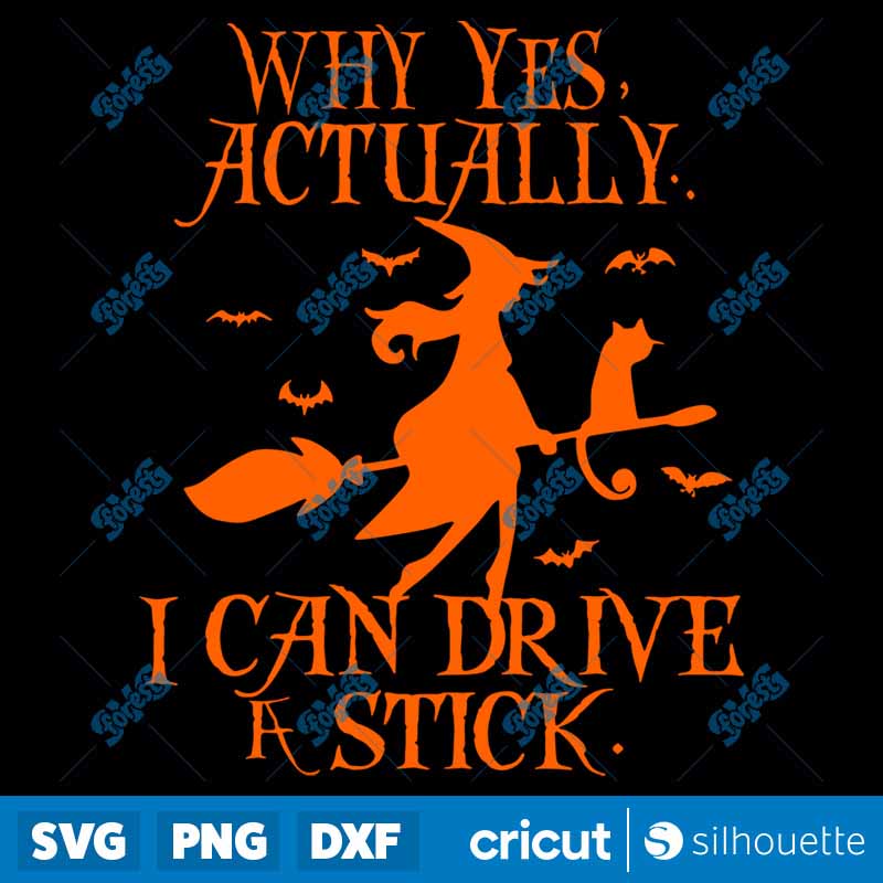 Why Yes Actually I Can Drive A
  Stick SVG