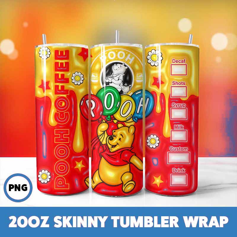 Winnie The Pooh Tumbler Wrap