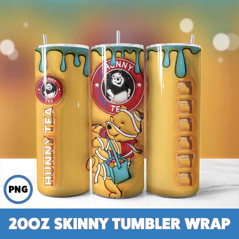 Winnie The Pooh Tumbler Wrap