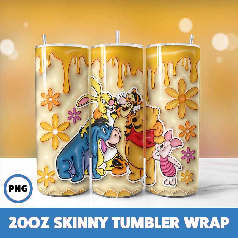 Winnie The Pooh Tumbler Wrap