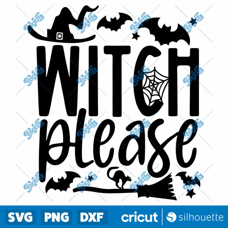 Witch Please SVG