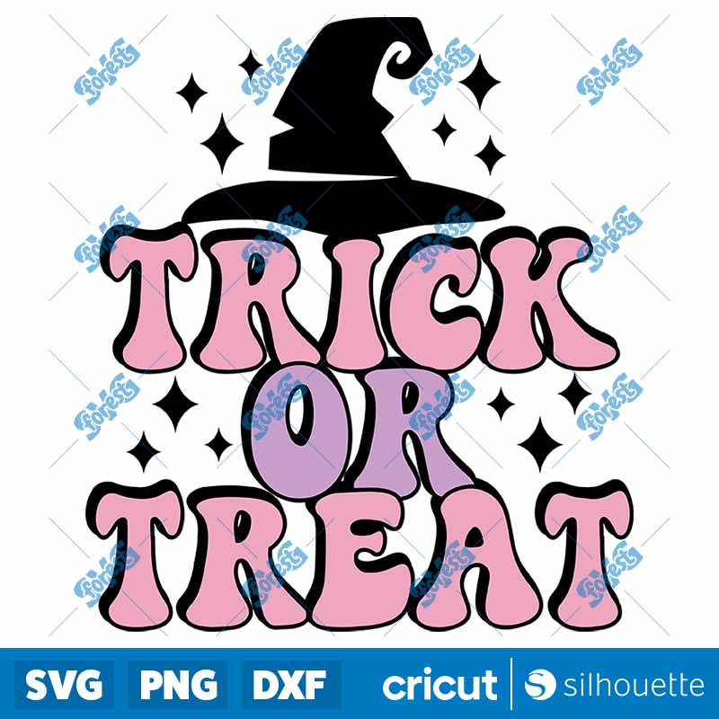 Witch Trick or Treat SVG-PNG