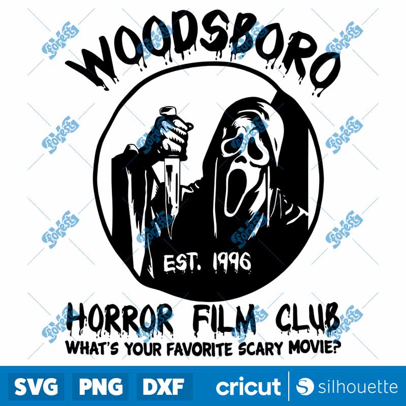 Woodsboro Horror FI'm Club SVG