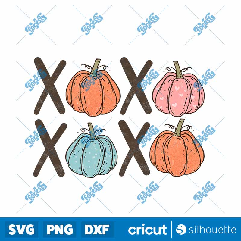 Xoxo Xoxo Fall Pumpkin PNG