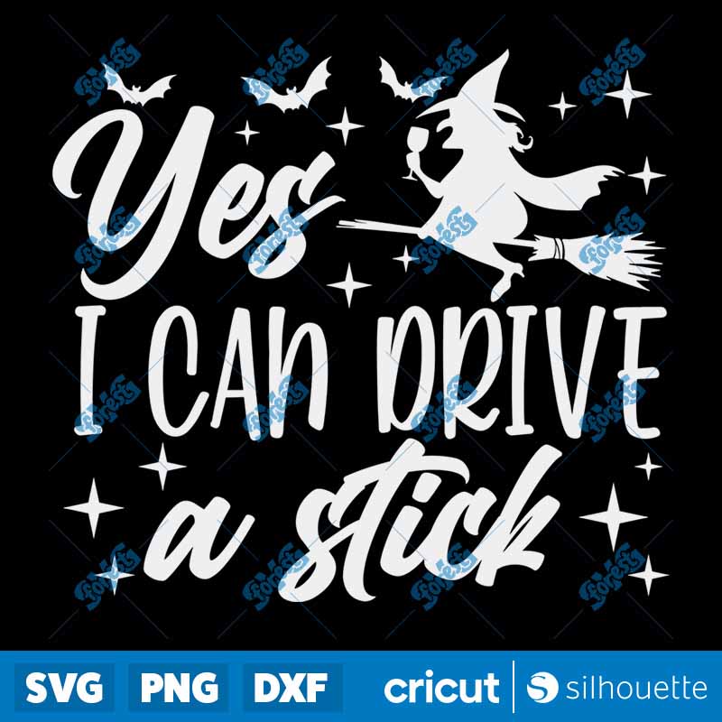 Yes I Can Drive A Stick SVG