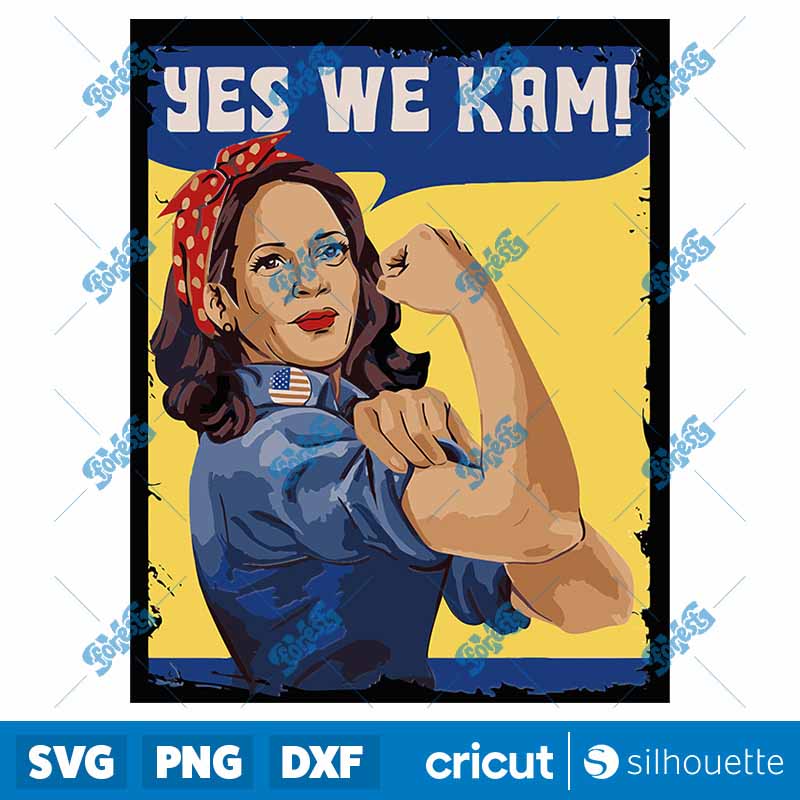 Yes We Kam Madam Harris 2024
  Funny SVG