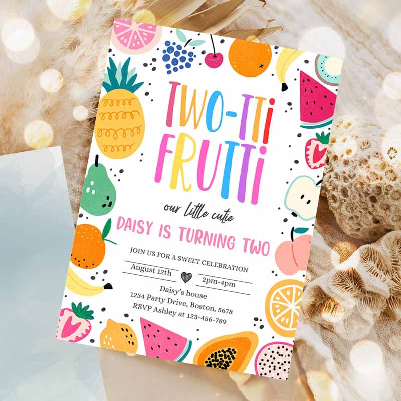 Two-tti Frutti Kids Birthday, Two-tti Frutti Kids Birthday, Tutti Frutti Tropical Summer Party, Fruit Party