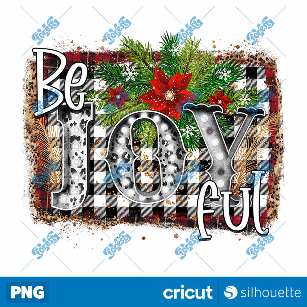 Be Joyful Christmas PNG