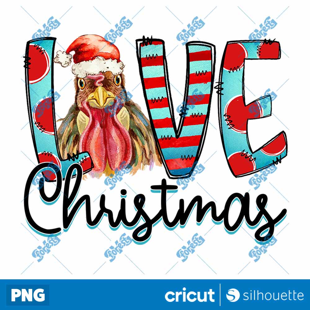 Christmas Chicken Funny PNG