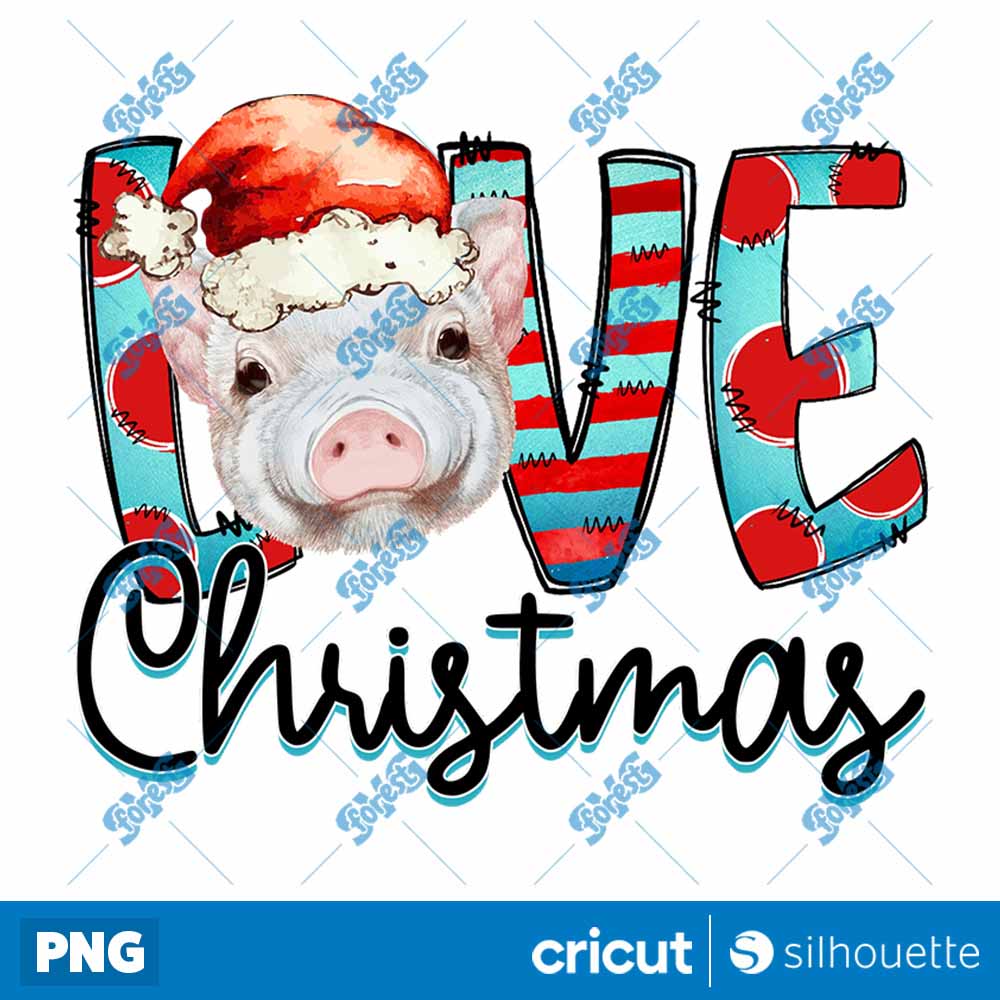 Christmas Pig PNG